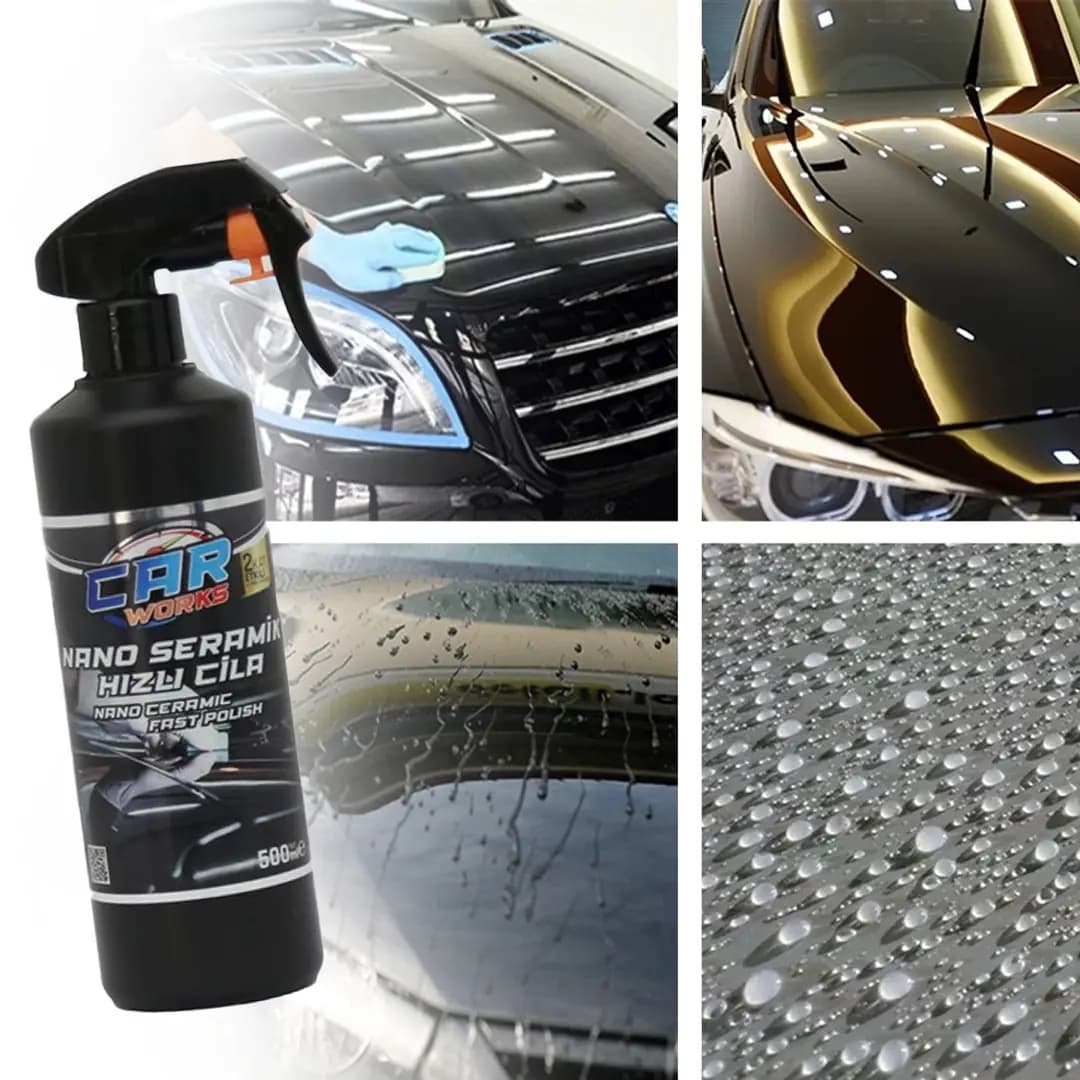 Nano Ceramic Quick Wax Nano Seramik Hızlı Cila 500 ML